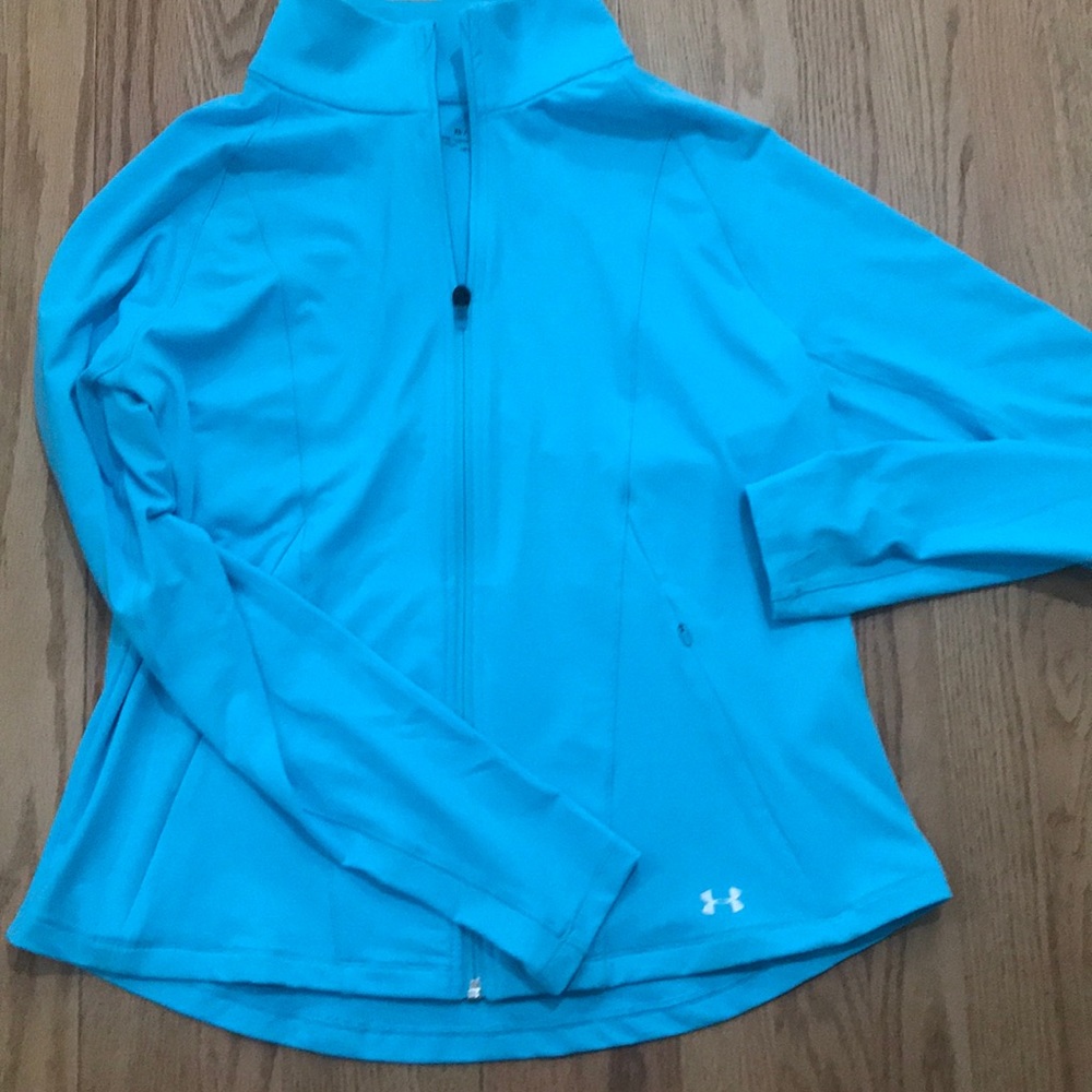 Under Armour Fitted Heat Gear zip up Size XL